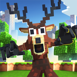 آیکون بازی Cops N Robbers:Pixel Craft Gun