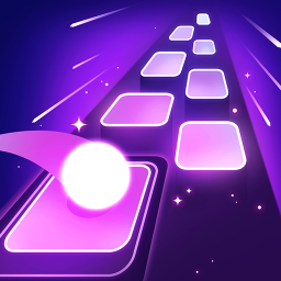 آیکون بازی Tiles Hop Music & Ball Game