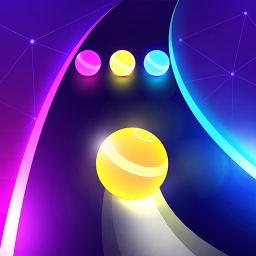 آیکون بازی Dancing Road Color Balls Match