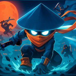 آیکون بازی Ninja Dash Run - Offline Game