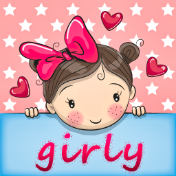 آیکون برنامه Girly Wallpapers for Girls
